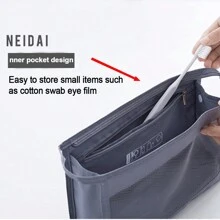 Beige Cross-Border Triangle Travel Toiletry Bag Set Of 8 With Waterproof Diagonal Pattern Luggage Clothing Storage Organizers, Multi-Piece Set Travel Essentials For Travel Backpack Travel Bag Luggage Suitcase Travel Gear Back To School Moving Bags Organizer