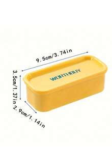 3 件套旅行收纳盒套装，桌面带盖收纳盒，小物件清洁棉签分类盒，迷你便携式牙签收纳盒，适合随身携带 - 彩色 - 查看 3