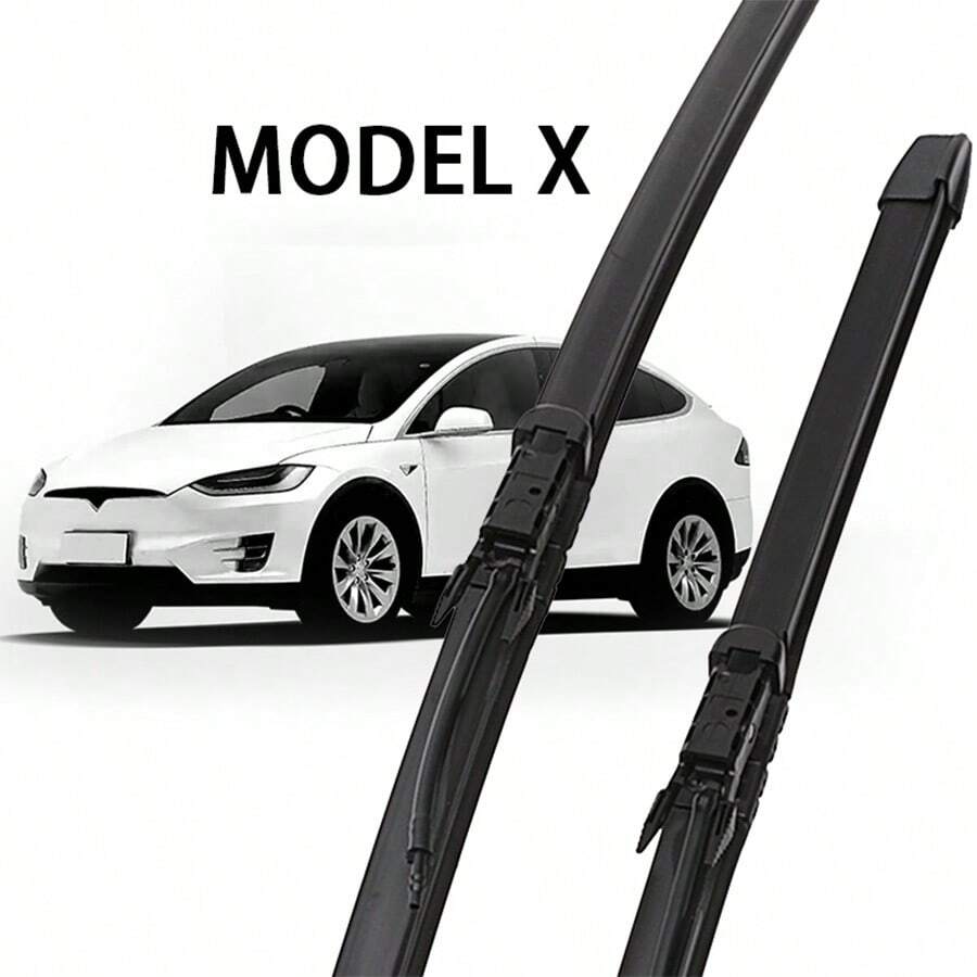 适用于特斯拉 Model X 原装挡风玻璃雨刮片更换件 28 英寸 + 18 英寸（2 套）带喷水接口 适用于特斯拉 Model S 雨刮器 27+18 适用于特斯拉 Model3 雨刮器 26+19 - 28+18 - 查看 1