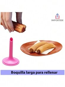 Maquina Galletera Churrera Decoradora De Pasteles Fondant - Multicolor - Ver 4