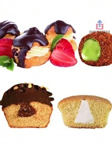 Maquina Galletera Churrera Decoradora De Pasteles Fondant - Multicolor - Ver 3
