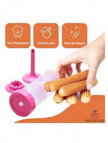 Maquina Galletera Churrera Decoradora De Pasteles Fondant - Multicolor - Ver 6