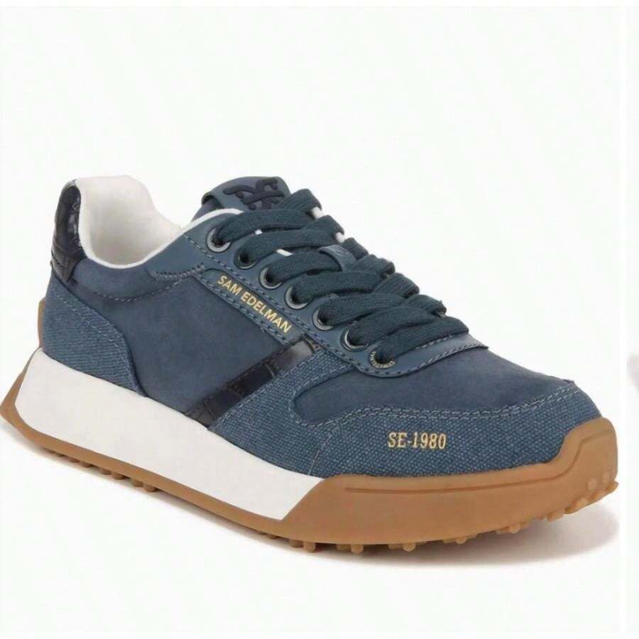 Layla Sneaker In Blue - Blue - View 1