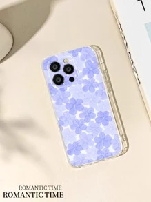 1pc Simple Painted TPU Phone Case Compatible With IPhone 15/15 Pro/15 ProMax,International Version, Not The Domestic Version - Multicolor - View 5
