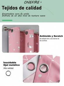 Curtains - Pink - View 5