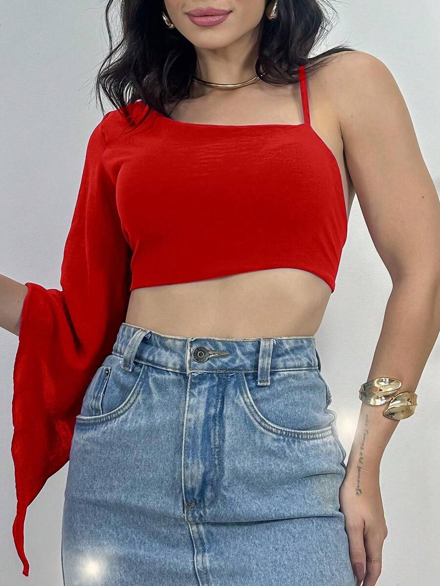 Women Blouses - Đỏ - Xem 1