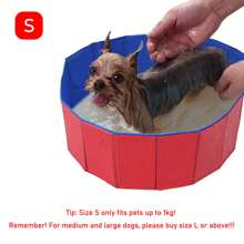 1pc Pet Bath Tub, Foldable Portable Bathtub For Small, Medium And Large Dogs, With Moveable Drainage Hose, Cat Bathing Accessory - Multicolor - View 23
