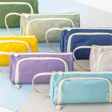 Tragbare Federtasche, Stifteetui mit großer Kapazität, multifunktionaler Stifthalter, süßes Lernwerkzeug, Aufbewahrungstasche für Büro und Schule, Geschenk für Makeup-Sammlung, Schreibtischorganizer / Federtasche mit großer Kapazität, Schülermäppchen, Stiftaufbewahrung, Schulmaterialien, Stiftbehälter, Stifte-Taschen, Büromaterialien, Schulmaterialien, Vielfunktions-Stifteetui, Große Federmäppchen, Taschen, Bürostifte, Schulsachen - 21 cm * 11,5 cm * 8,5 cm - Übersicht 6