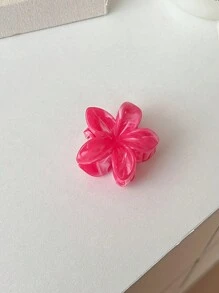 1pc Sweet & Lovely Girls Style Flower Claw Clip, Fine Hair Clips With Strong Hold, Suitable For Various Hairstyles, Hair Claw For Girls' Hair, Decorative Hair Accessories Hair Jaw Clip Hair Clamps Hair Clutch Hair Claw Clip Fall Winter For Vacation Outfits Woman