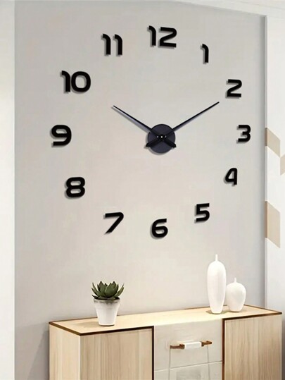 Pc, Moderne Minimalist Oversized Creative DIY Wand Clock, Frameless Silent Restaurant Art Home Living Room, Room Office Kitchen ation Clock,Home ,Room Birthday Graduation Klok Bedroom Dormitory Back To School view 9