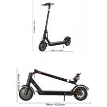 SUNNIGOO N7PRO 350W Adults Electric Scooter 36V 10.4Ah 8.5 Inch Outer Honeycomb Tires 20Mph Max Speed Escooter - US A Type Plug(110-127V) - View 4