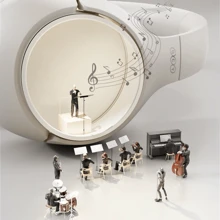 Headset - 粉色 - 查看 2