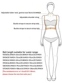 Thắt lưng nữ - màu đen - Xem 10