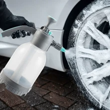2L Handheld Pump Sprayer Hand Pneumatic Foam Cannon Snow Foam Car Wash Spray UK,Garden Tools, Gardening Tools For Garden - Beige - View 8
