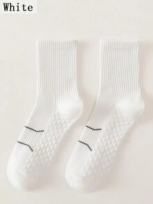 Sports Outdoor 1 Pair Of Spring/Summer Professional Marathon Running Fitness Four-Season Pressure Sports Socks With Mid-Calf Massage Soles Cycling Socks For Men And Women - Multicolor - View 4