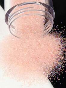 3pcs/Set Caviar Beads Glass Rhinestone Nail Art Decorations, 3D Transparent AB Colorful Gemstone Nail Accessories, Professional Nail Supplies Nails - Multicolor - View 6