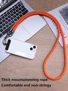 Long Crossbody Shoulder Strap Phone Lanyard, Suitable For All Smartphones, Clamp Fits All Standard Phone Cases, Does Not Affect Charging Gifts For Mother, Family, Friends, Birthday, Holiday Phone Charm, Phone Chain - Multicolor - View 2