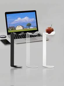 Detachable Creative Aluminum Alloy Headphone Stand, Headset Metal Earphone Storage Display Rack - Black - View 6