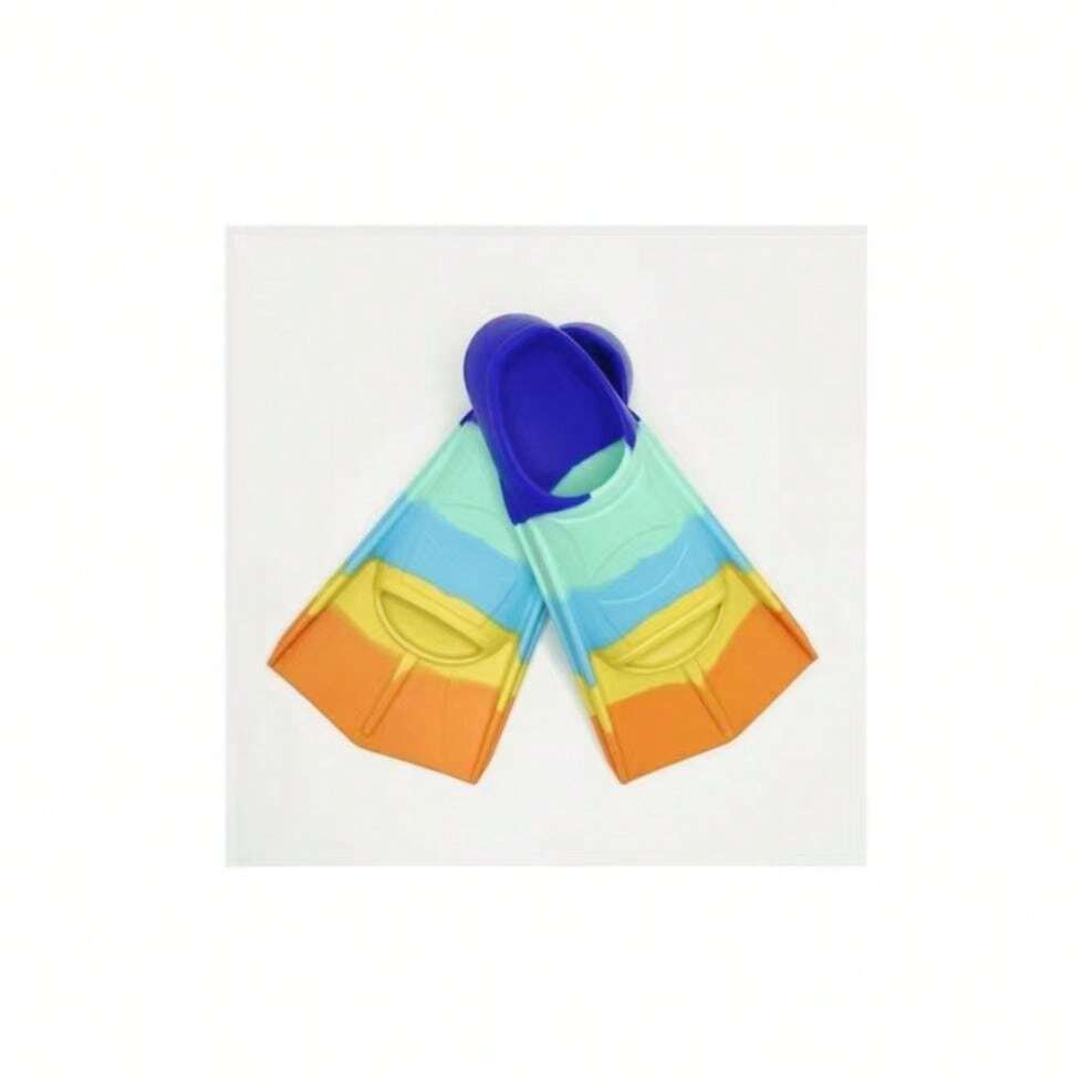 Adult Short Fins For Swimming, Snorkeling, Training, Frog Kick, Duck