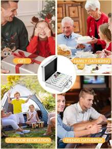 Kalolary Doble 12 Dominó de Tren Mexicano, 91 Azulejos Números Juegos de Dominó en una Caja de Aluminio con 9 Trenes Folleto de Instrucciones Almohadillas de Puntuación Centro en Forma de Octágono Juego de Mesa para Fiesta Familiar (Estilo de Números) - Blanco - Ver 7