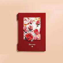 A5 Thick Loose-Leaf Notebook Oil Painting Scenery Coil Student Notebooks 60 Pages Cute Notebook With Detachable Pages For School, Journaling - Multicolor - View 11