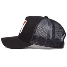 1顶男士德文郡猫牌卡车司机帽，刺绣棒球帽，休闲街头时尚网眼帽，适合春季、秋季、旅行、海滩度假 - 多色 - 查看 7