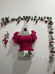 Women Tank Tops & Camis - Hot Pink - View 1