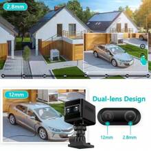 4G EU SIM Card Mini Camera 4000mAh Battery, PIR Motion Detection, WiFi, 4G Wireless IP Security Surveillance Camera - O-Kam - Black - View 5