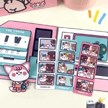 Immersive Photo Studio, Quiet Book, Ins Popular DIY Stress Relief Toy, Pinch Bean Bag Book - Multicolor - View 3