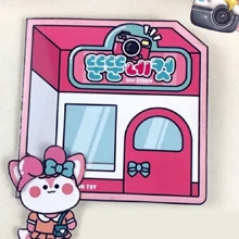 Immersive Photo Studio, Quiet Book, Ins Popular DIY Stress Relief Toy, Pinch Bean Bag Book - Multicolor - View 1