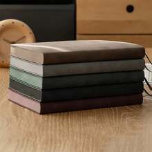 Vintage Soft Leather A5 Blank Notebook (128 Pages) - Multicolor - View 5