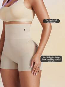 1pc Women High Waist Firm Control Body Shaper Tummy Shaper Butt Lifter, Leg Slimmer Briefs