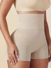 1pc Women High Waist Firm Control Body Shaper Tummy Shaper Butt Lifter, Leg Slimmer Briefs
