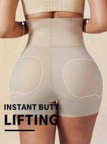 1pc Women High Waist Firm Control Body Shaper Tummy Shaper Butt Lifter, Leg Slimmer Briefs