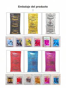 3 Packs 1*2m Cortinas de Lluvia de Colores Decoracion de Fiestas Fondo Cortinas de Lluvia, Decoracion de Paredes, Cortinas de Alambre para Fiestas, Cumpleaños, Bodas, Ceremonias de Graduacion, Celebraciones - Dorado - Ver 6