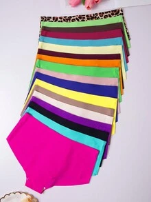 18入組女士舒適休閒三角褲，多色套裝 - 彩色 - 查看 7