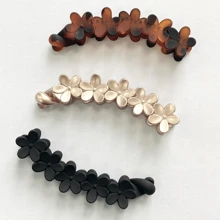 3个装女士香蕉发夹，可爱发卡，扭结发夹，情人节香蕉夹，发爪夹，发卡，学习用品，发饰