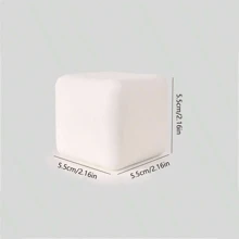 1 pieza Juguete antiestrés Squishy de tofu, juguete de descompresión realista de tofu blanco de aumento lento, juguete antiestrés, Squishy, juguete antiestrés, juguete suave, Taba Taba Squishy, juguete apretable, tofu, Taba Squishy Jumbo, Taba Squishy>Tpr