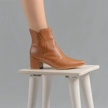 Women Ankle Boots & Booties - Lạc đà - Xem 3