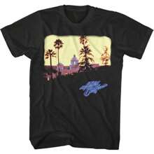 Eagles | Official Band T-Shirt | Hotel California | SHIPPED IN 24 HOURS - Black - View 1