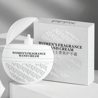 1入組50g花卉淑女高級香氛手霜，保濕滋潤，清爽不油膩，輕便攜帶