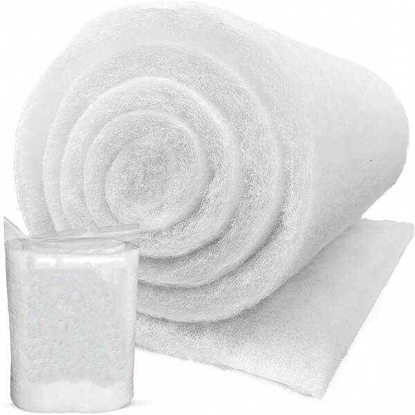 Filter Floss For Fish Tank Filters - FilterFirst Aquarium Filter Pad - Aquarium Filter Media Roll For Crystal Clear Water, 1.18" Thick (4.72 Inch Wide, 39.37 Inch Long)