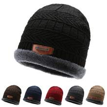 Men Hat Set - ランダムキャップ+グローブ - チェックする 8