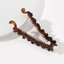 3个装女士香蕉发夹，可爱发卡，扭结发夹，情人节香蕉夹，发爪夹，发卡，学习用品，发饰