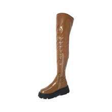 Botas Por Envima de la Rodilla de Mujer - Negro - Ver 9
