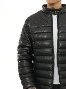Men Jackets & Coats - 黑色 - 查看 3