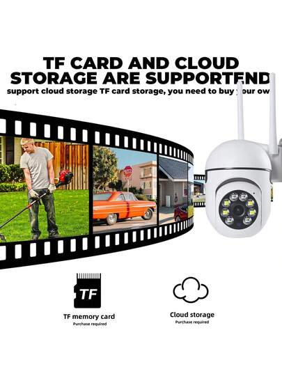 8MP/5MP 1080P HD, Dual 2.4G+5G WiFi 2.4G WiFi, Slimme Outdoor/Indoor PTZ Security Camera Auto Tracking, Alarm, Night Vision, Floodlight AI Motion, 350° Horizontal 90° Vertical Rotation Home view 9