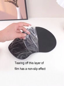 1 set composto da tappetino per mouse e poggiapolsi con motivo a zampina di gatto - Poggiapolsi per mouse 3D, dimensioni 9*7.6 pollici/22.86*19.3 cm, con supporto riempito in gel, tappetino da gaming ergonomico, superficie confortevole, base antiscivolo, utilizzabile anche come articolo per l'ufficio e per il rientro a scuola