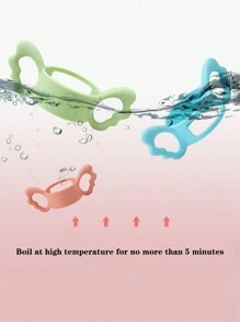 1 个天使形状婴儿奶瓶手柄，6 厘米口径，适合标准奶瓶，防烫奶瓶架，通用杯