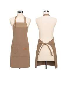 Aprons,Kitchen,Bathroom,Home,Household Suppliers - Coffee Brown - View 5